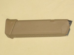 Glock 17 / 19X Factory 9mm 19rd Coyote Brown Magazine
